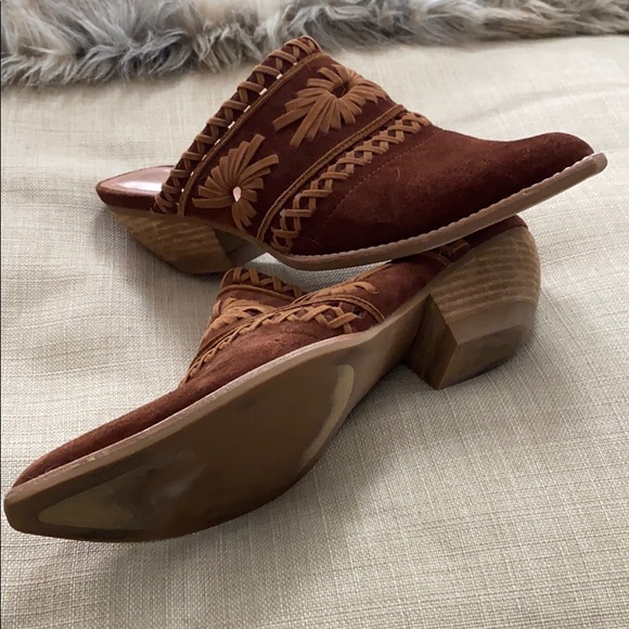 EUC Jeffrey Campbell mules size 9.5 - Picture 4 of 4